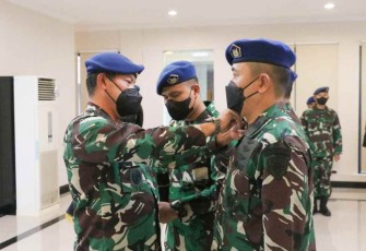 Letkol Kal Alexander Maspanator Resmi Jabat Dandenma