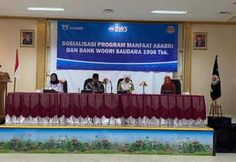 Sosialisasi Bank Woori Saudara Tbk KCP Megablock Cilegon Cikande dan ASABRI