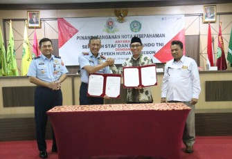 MoU Akademik Sesko TNI dengan IAIN Syekh Nurjati Kota Cirebon