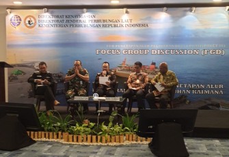 FGD Alur Pelayaran Masuk Pelabuhan Kaimana
