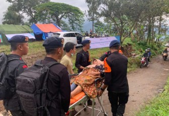 Evakuasi warga korban gempa di desa terisolir 