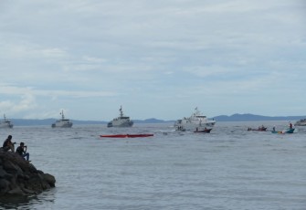 Gladi Sailing Pass 12 KRI ajang Sail Tidore 2022