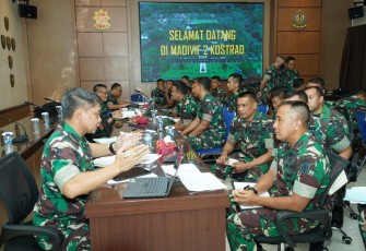 Tim Current Audit Itjenad Divif 2 Kostrad Malang, Senin (5/12)