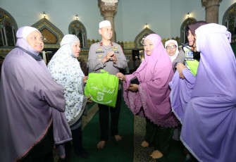 Safari Subuh Berjamaah Wakapolda Sumut