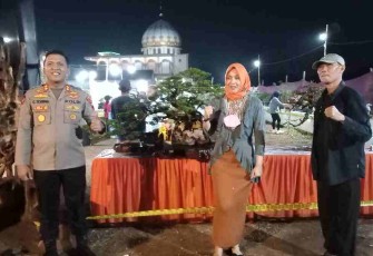 Pembukaan pameran bonsai KBP di Pati 