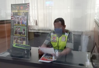 Serka Yuhari anggota Kodim Pati
