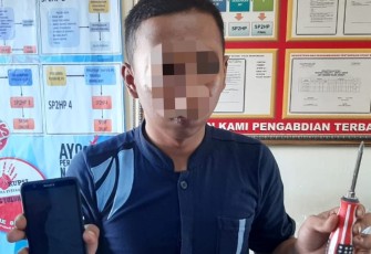 pelaku spesialis pembobolan rumah dan konter Hp, inisial KM (25), warga Desa Sumberingin Kulon, Kecamatan Ngunut, Kabupaten Tulungagung 