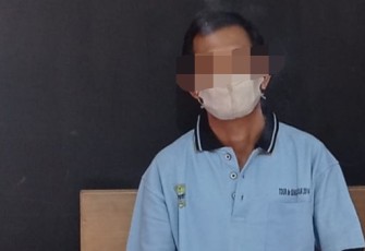 Pelaku Pencabulan terhadap dua anak kandung sendiri