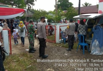 Pengawalan penyaluran bansos