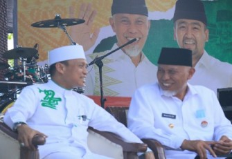 Tabligh Akbar bersama Da'i kondang Das'ad Latief di GOR Haji Agus Salim, Jum'at (30/9/2022). 