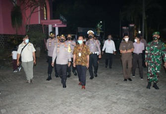 Ketika Forkopimda Kota Blitar Cek Pengamanan Ibadah Jumat Agung