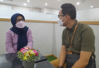 Petinggi BPJS Ketenagakerjaan Cabang Pamekasan dan BRI Pamekasan Lobi Sinergi Beri Perlindungan Ketenagakerjaan ke Agen BRIlink Kabupaten Pamekasan
