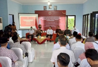 Wabup Rahmat Santoso Hadiri Pembinaan Kewirausahaan kepada Eks Napiter di Kabupaten Blitar