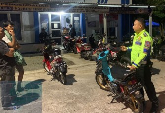  Piket Siaga Lantas Sat Lantas Polres Bengkulu Utara