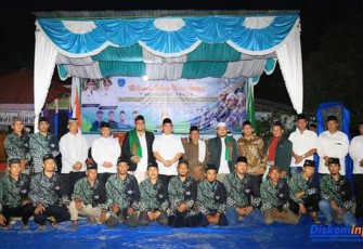 Bupati Labuhanbatu saat Hadiri Peringatan Tahun Baru Islam 1 Muharram 1444 H 