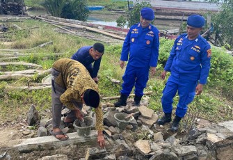 Peletakan Batu Pertama Pembangunan MUP/FKPM di Kecamatan Sumur 