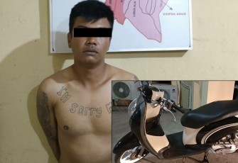 Tersangka dan barang bukti 