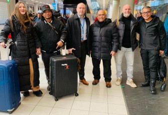 Tim Golok Polda Banten saat Berkunjung ke Amsterdam Belanda Ikuti Seminar Internasional