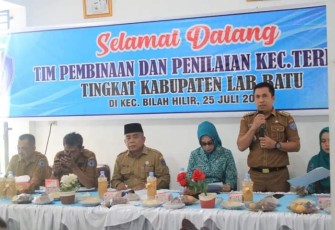 Pembinaan dan Penilaian Kecamatan Terbaik Tingkat Kabupaten Tahun 2022