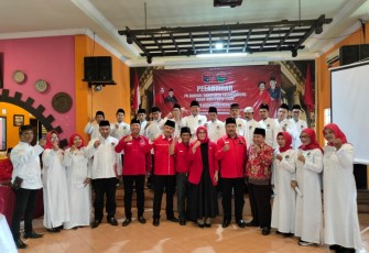 DPC PDI Perjuangan Kabupaten Tulungagung saat Lantik Sayap Partai