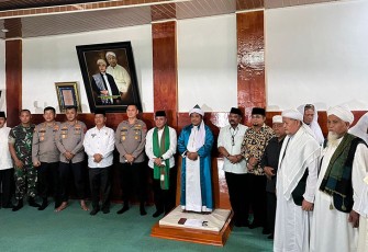 Refleksi Haul ke 13 Tuan Guru Batak Syekh Abdurraahman Rajagukguk serta Dialog Kebangsaan Membangun Harmoni Keakraban Sosial dan Melawan Politik Polarisasi di Komplek Persulukan TGB, Jawa Tongah, Simalungun, Rabu (7/9).