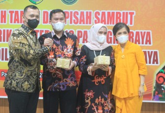 Malam Pisah Sambut Dandim Palangka Raya Berlangsung di Rujab Walikota 