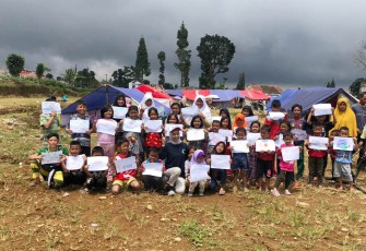 Anak Korban Gempa Cianjur