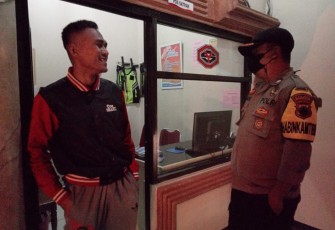 Polres Banjarnegara saat Patroli BLP