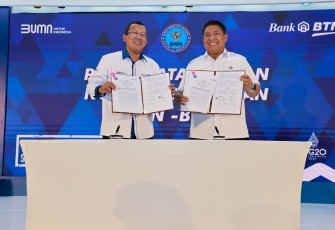 BNN RI-PT BTN saat teken Kerja Sama 