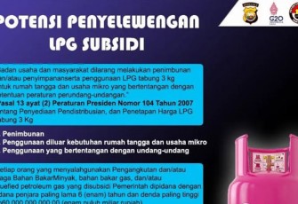 Potensi Penyelewengan LPG Subsidi