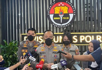 Kadiv Humas Polri Irjen Dedi Prasetyo kepada awak media, Jakarta, Kamis, 22 September 2022. 