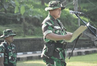 Upacara Pembukaan Latihan Berganda Siswa Dikjurbaif Abit Diktukba TNI AD TA 2022