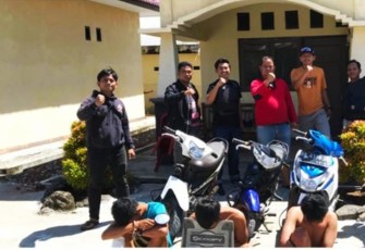 Ekspos hasil tangkapan curanmor