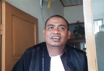 Jaksa Penuntut Umum Agustinus Dian Leo.