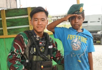 Ariun Murib Putra Asli Papua Ingin Jadi TNI