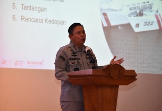 Kepala Bakamla RI Laksdya TNI Dr. Irvansyah, S.H., M.Tr 