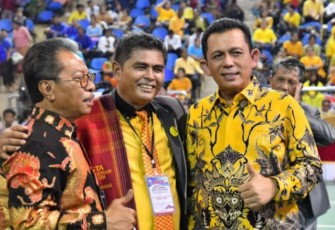 Ansar saat Hadiri Peringatan HUT HKI Ke-9 di GOR Temenggung Abdul Jamal Batam 