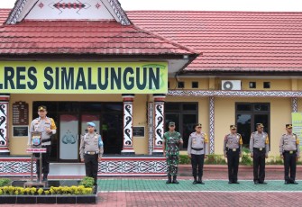 Apel Gelar Pasukan Operasi Aquabike Toba 2023