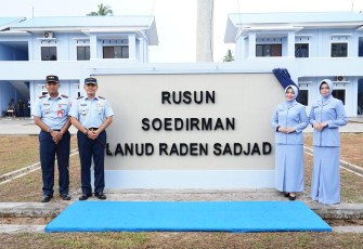 Pangkoopsud I Resmikan Bangunan dan Fasilitas Bagi Personel Lanud RSA