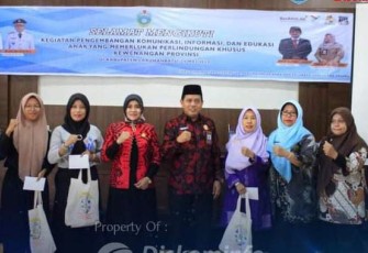 Dinas P3A Labuhanbatu Sosialisasi Pengembangan Komunikasi Informasi Edukasi Anak 