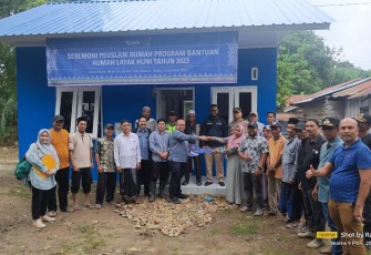 Medco E&P Malaka Rampungkan Pembangunan 31 Unit Rumah Layak Huni di Aceh Timur