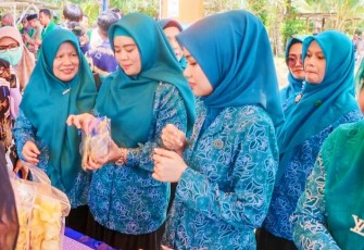 Ketua TP PKK Bintan Bangga Akan Dasa Wisma Mawar
