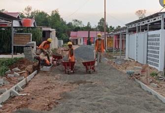 Kementerian PUPR Lengkapi Prasarana Sarana dan Utilitas Umum 1.805 Unit Perumahan Subsidi di Kalsel