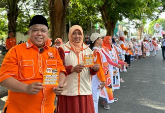 PKS Jatim Kampanye Pangan Murah, Hingga Sehat Mudah