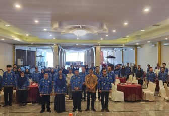 Acara Bimtek Satu Data Kabupaten Blitar, Rabu 29 November 2024.