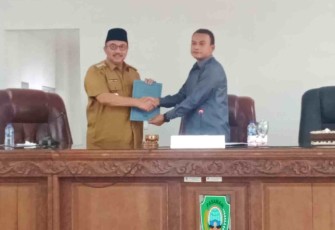 Penyerahan Pokir Kepada Bupati Pasaman