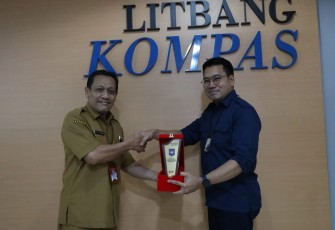 BSKDN Kemendagri Lakukan Studi Komparasi ke Litbang Kompas