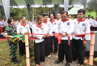 Pangdam Jaya Resmikan Pendopo Getaran PPS Betako Merpati Putih Dodiklatpur Rindam Jaya