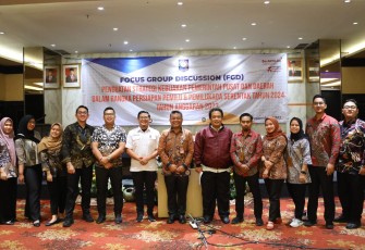 Badan Strategi Kebijakan Dalam Negeri (BSKDN) Kementerian Dalam Negeri (Kemendagri) menggelar diskusi lintas kementerian dan lembaga (K/L) yang diselenggarakan pada 6-7 Desember 2023 di Hotel Orchardz Jayakarta