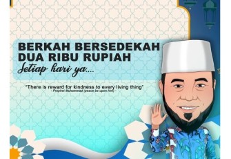 Sedekah Rp 2000 Wali Kota Helmi Hasan 